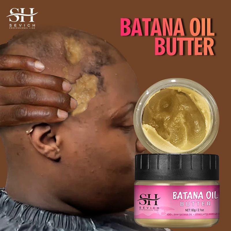 Natural 100% Pure Batana Oil For Hair Growth Batana Oil Butter Hair Mask From Honduras Hair Loss Treatment For Black Men & Women - Image 2