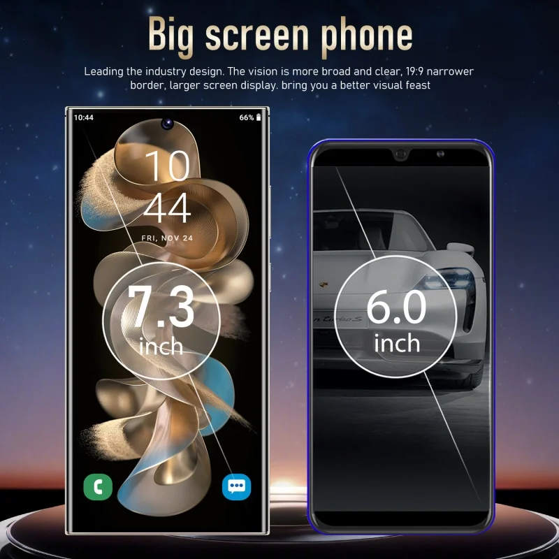 S24 Ultra Mobile Phones 7.3 HD Screen SmartPhone Original 22GB+2TB 4G 5G Dual Sim Celulares Android Unlocked 7000mAh Cell Phone - Image 5